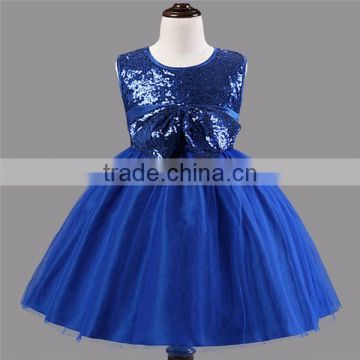 Creazy hot sell Girls Dress Beautiful Princess party dress High Quality wedding dress for Girls with Sequins