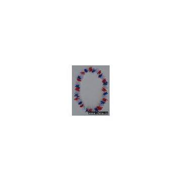 Flower Lei-081515-Silk Flower Leis-Mahalo Lei-Daisy Lei-Honey Moon Lei-Party Lei