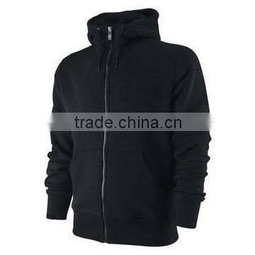 Black Sweat Hoodies for Men / Zipper Up Hoodie / Hoodie with Custom Logo