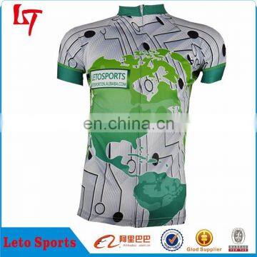 Custom sublimated cycling for club/ Fashion design cycling jersey manufacturer