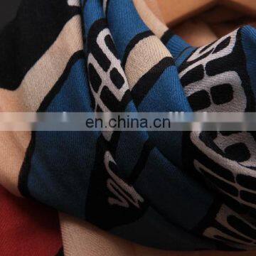 Inner Mongolia Thin Style Worsted 200s Pashmina Print Shawl Autumn Winter Women Warm Infinity Cashmere Scarf