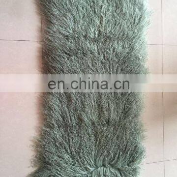 Wholesale Long Hairs Mongolian Lamb Fur Plate Real Tibetan Lamb Fur Plate photo-2