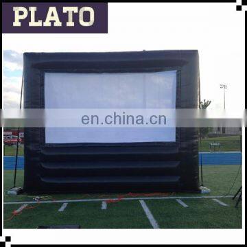 Jumbo Projection Screen commercial inflated movie screen for sale