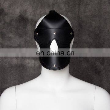 Fetish mask bondage hood mask with mouth gag fetish hood