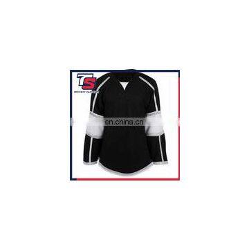 Customized king jersey embroidery hockey jersey wholesale