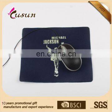 Promotional Cloth Rubber mouse pad manufacturer