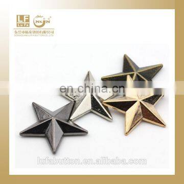 start shaped rivet for leather belt