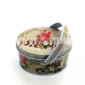 2016 Promotional Gift Tin Basket With Handle photo-2