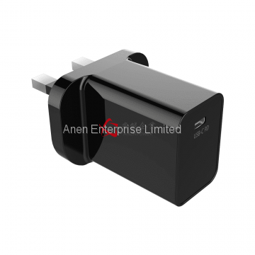 White 18W Power Delivery USB C PD Charger 5V 3A 9V 2A 12V 1.5A photo-2