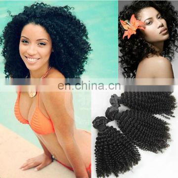 High quality cheap hot sale kinky kurly /body wave /deep wave etc. brazilian human hair