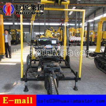 XYX-130 wheel type hydraulic drill water well machine