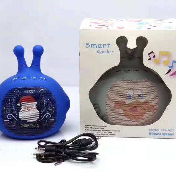 2018 Robot Speaker Blue Tooth Wireless USB Mobile Player OEM Design Kids Gift Music Mini Speaker photo-5