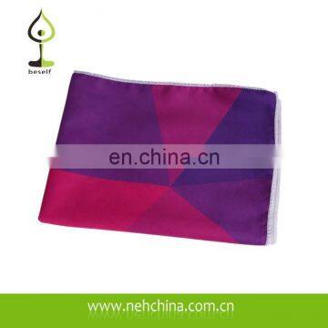 new design non-slip yoga towel with custom logo printing