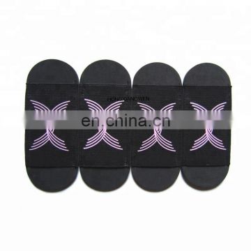 custom logo printed elastic cross country hook loop ski holder