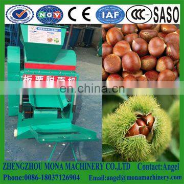 Industrial Chinese chestnuts sheller /Castanea mollissima hulling machine/huller machine