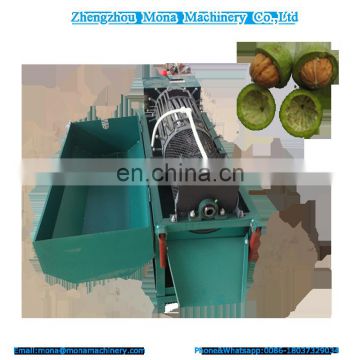 Automatic green walnut skin peeling machine for small processing enterprises to use