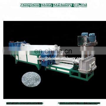High yield waste recycled plastic film pe pp granules making machine