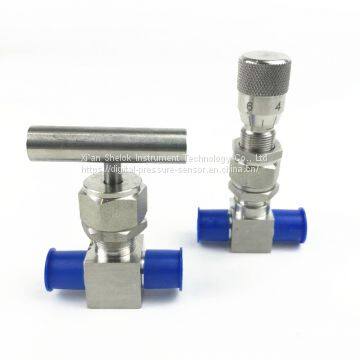 1/2 1/4 1/8 Stainless Steel Needle Valve photo-2