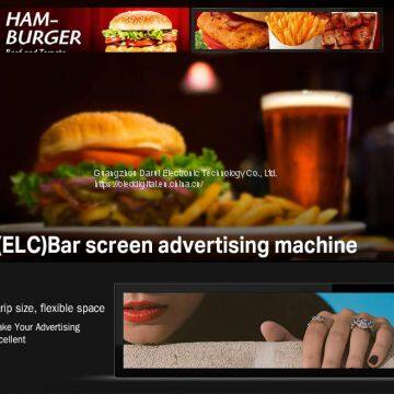 Lcd Long Display 4k Commercial Buildings Digital Signage Restaurant Mall Digital Signage photo-5