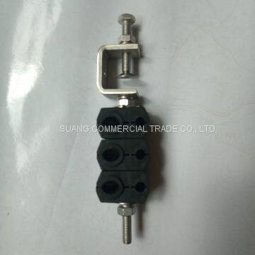 304 Stainless Steel Trigeminy Combination Cable Holder Clip photo-3