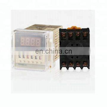 DH48S-S digital display cycle time relay timing switch controller 380v220v24v12v feed base