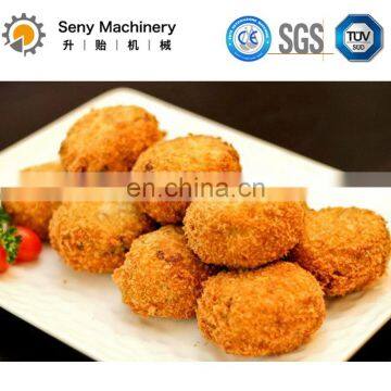 Small Popular Industrial Commercial Croquette Encrusting Filled Maker photo-6