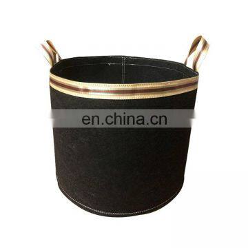 Wholesale Felt Flower Plant Round Grow Pots with Handles