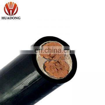 600V AA-8000 Conductor concentric cable 2x6+6AWG XLPE insulation PVC jacket factory price