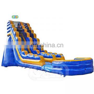 hot sale commercial popular party rental inflatable 5 meter water slide for sale