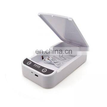 2020 Mini Portable uv Light Lamp Disinfection Sanitizer Sterilizer Box Mobile Cell Phone Sterilization Wireless Charging photo-3