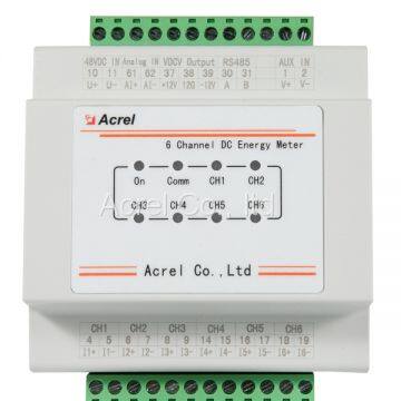 Acrel AMC16-DETT DC Energy Meter 6 Channels DC With Surge Function photo-2