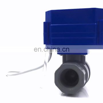 Timely Solution Automatic Flush Air Vent Mini Motorized Ball Valve for Irrigation