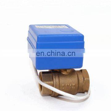 CWX - 20 P-1.0 D brass Good quality Manufacturer directly supply motorized ball valve