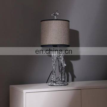 Unique Giraffe Animal Shape Vintage Modern Nightstand Desk Lamps for Hotel Bedroom photo-4