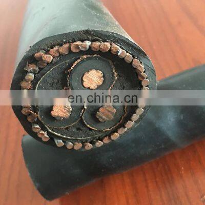 High Voltage Power Cable 3core 4mm2 steel tape armoured 0.6~1kv cable