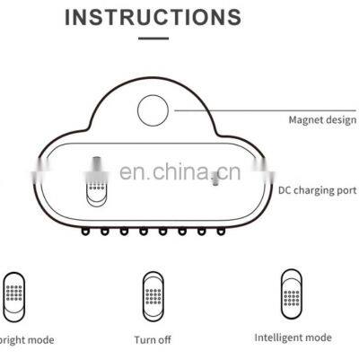 Factory Magnetic Cloud Night Wall Children Bedside Light Led Lamps photo-5