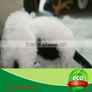 winter custom sheepskin earmuffs sheep wool ear muff