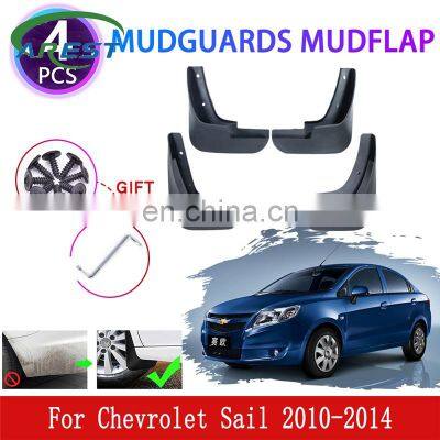 for Chevrolet Sail 2010 2011 2012 2013 2014 Mudguards Mudflaps Fender Mud Flap Splash Guards Protect Exterior Wheel Accessories