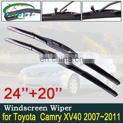 for Toyota Camry XV40 40 2007 2008 2009 2010 2011 Car Wiper Blade Front Windscreen Windshield Wipers Car Accessories XV 40