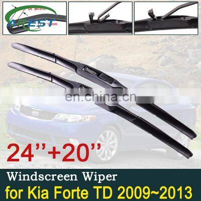 Car Wiper Blade for Kia Forte 2009~2013 Cerato K3 Koup Front Windscreen Windshield Wipers Blades Car Accessories Stickers 2010