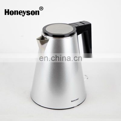 Honeyson water kettle for hotel electric stainless steel 304 supplier 1000W 1.2L