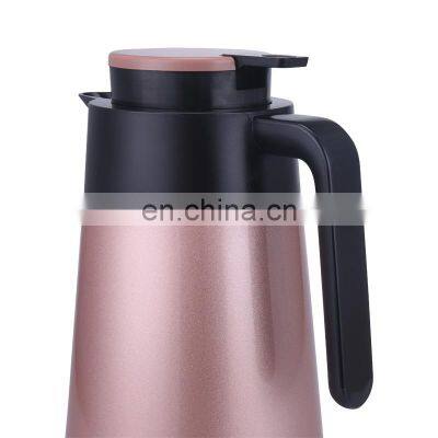 2021 Gint Popular Coffee Pot Insulated Thermal Milk Pot Water Pot With Glass Line 1L 1.9L Top Quality Vacuum Flask  Middle East