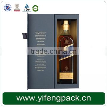 new design luxury high grade leather wine box