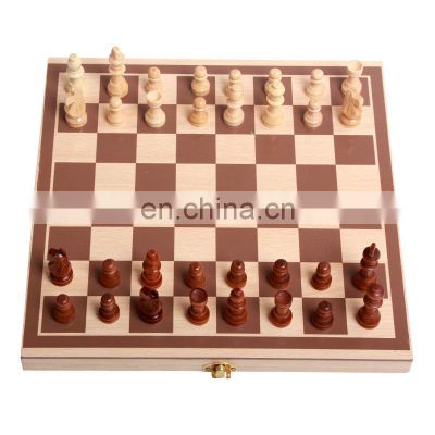 Wholesale Amazon Home Folding High End Wooden Game Chess Set Luxury Chess Boards