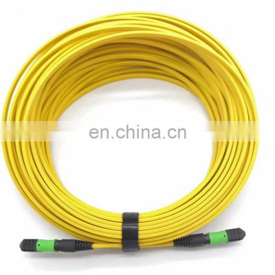 Optical Ribbon 900um Pigtail Patch Cord Cable 12 Cord Fan Out Mpo Fiber Optic Patchcord