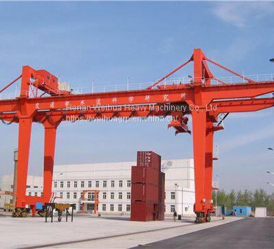RMG Type Cabin Control Container Yard Double Girders Container Gantry Crane photo-2