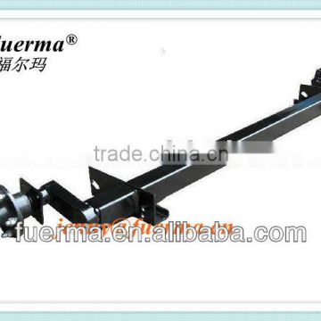 torsion trailer axles without brake