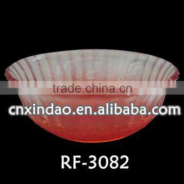 Round Shape Colored Glassware Soup Bowl for Promotion for Tableware Daily Use