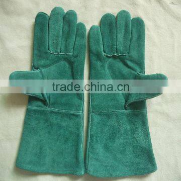 high quality cheap price cow split leather welding gloves for welders