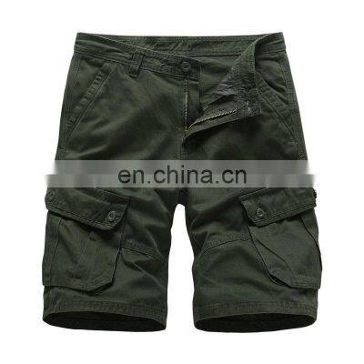 Top Quality Mens Summer Lightweight Multi Pocket Casual Cargo Work Shorts For Men photo-5